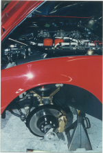 71 Ferrari 365GTC4 Front Suspension (click to enlarge)